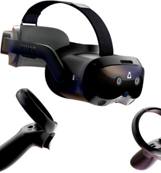 HTC Vive Focus Vision — Mixed Reality and PC VR Headset + Controllers — Consumer Edition